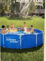 Aufstellpool Active Frame Pool Summer Waves | Blau | B-WARE Rheinland-Pfalz - Wittlich Vorschau
