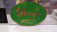 Bit Sch2 - Bitburger - Brauerei – Blechschild -  Werbung – Deko Thüringen - Erfurt Vorschau