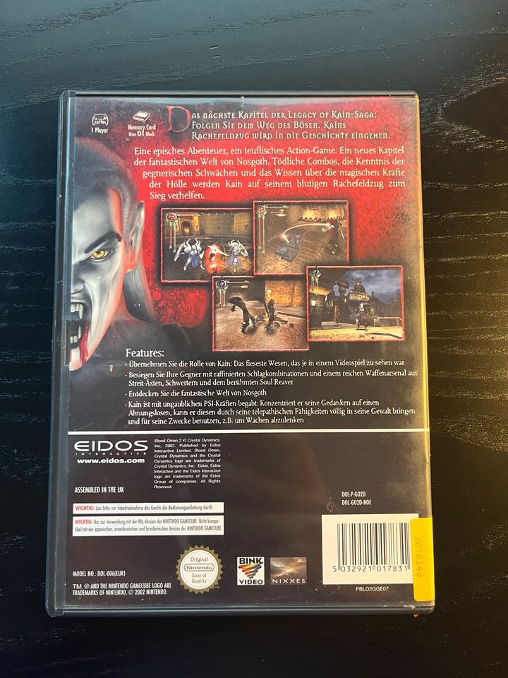 Blood Omen 2 - Gamecube in Lüneburg