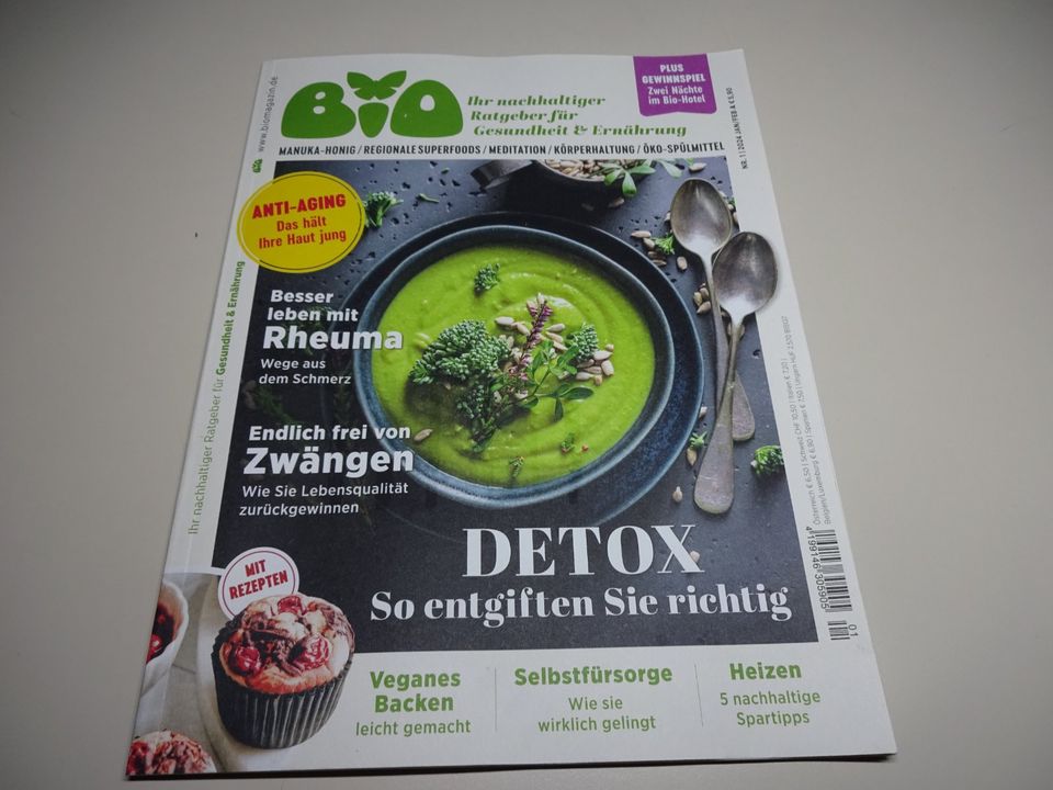BIO Magazin Zeitschrift Januar / Februar 2024 in Dresden
