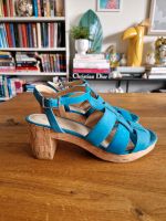 Blaue Schuhe Sandalen Größe 40 Leder Bayern - Rosenheim Vorschau