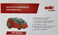 SOLO by AL-KO Robolinho 450 W Mähroboter nur 666,-€ Rheinland-Pfalz - Kinderbeuern Vorschau