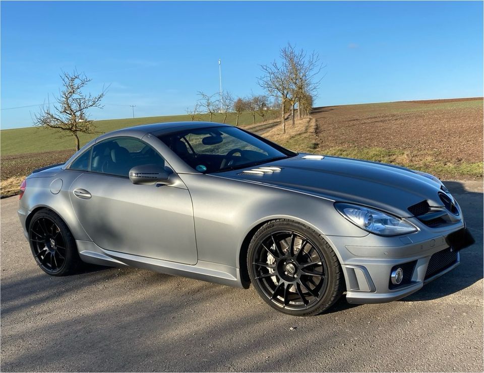 Mercedes Benz SLK 55 AMG V8 BS 400PS Einzelstück Unikat in Grabfeld