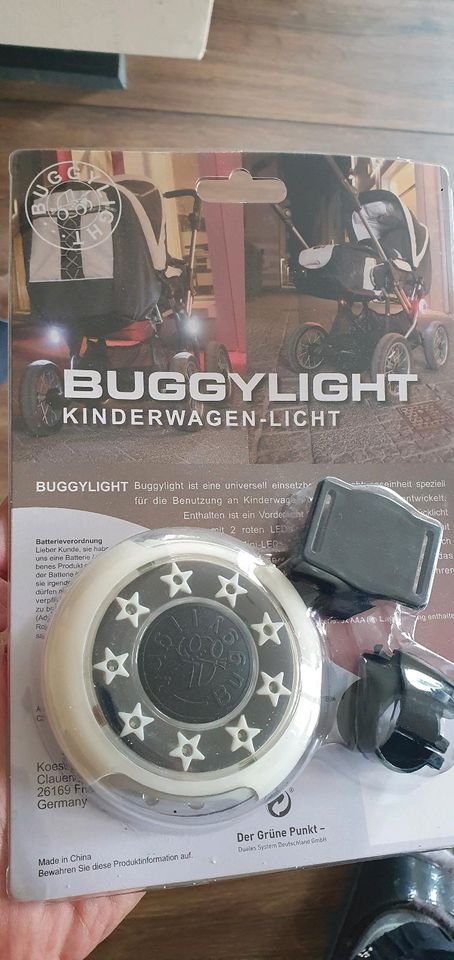Buggy Light Kinderwagen/Buggy Beleuchtung in Wagenfeld