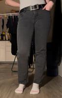 Schwarze Jeans / Damen / Low Waist Straight Fit / Urban Classics Sachsen - Borna Vorschau