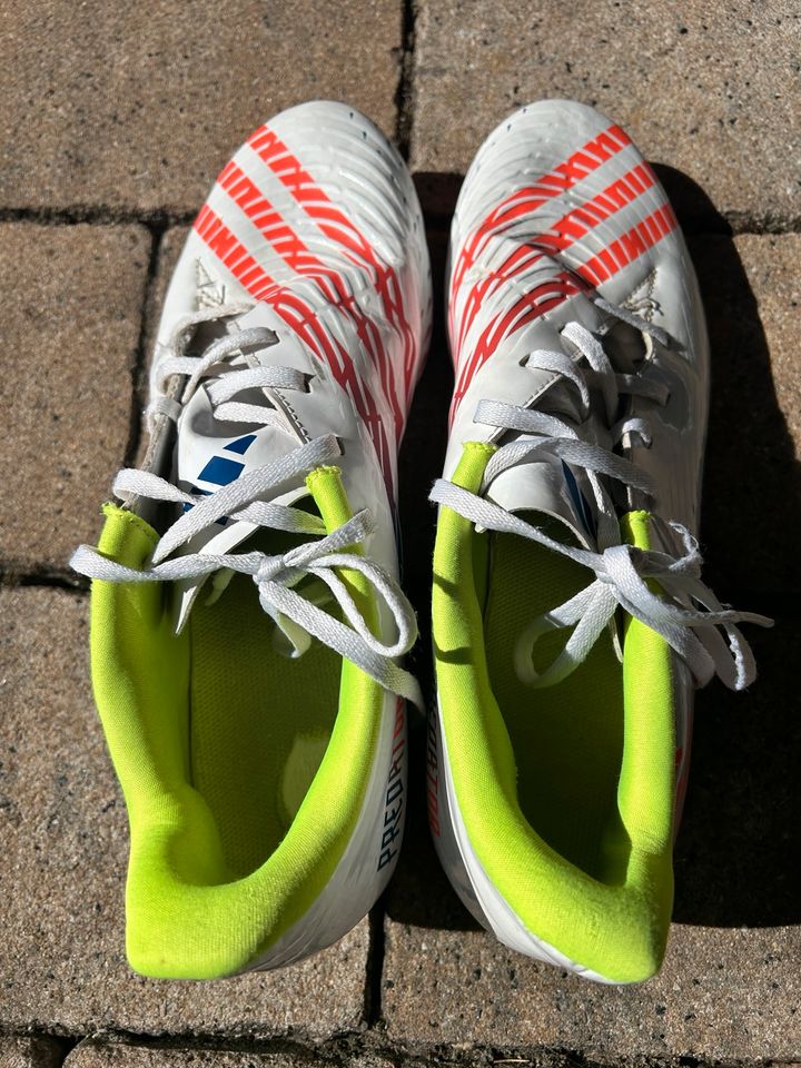 Adidas Predator Fußballschuhe , weiß, gr. 44,5 in Dachau