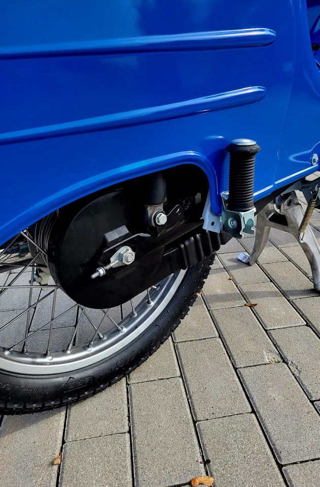 Simson Schwalbe KR51/1 komplett restauriert blau in Bad Rappenau