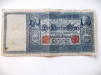 21.April 1910, Reichsbanknote, Roter Stempel, 100 Mark. Sammler München - Altstadt-Lehel Vorschau