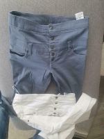 Verkaufe schöne Hight Waist Jeans in weiss und graubraun Gr 36 Nordrhein-Westfalen - Bergheim Vorschau