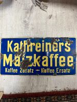 Kathreiners Malzkaffee Emailschild 50x25cm Patina Dekoration Nordrhein-Westfalen - Iserlohn Vorschau