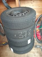 4 Winterreifen Barum auf Stahlfelgen 185/65R15T DOT 3218 Bayern - Augsburg Vorschau