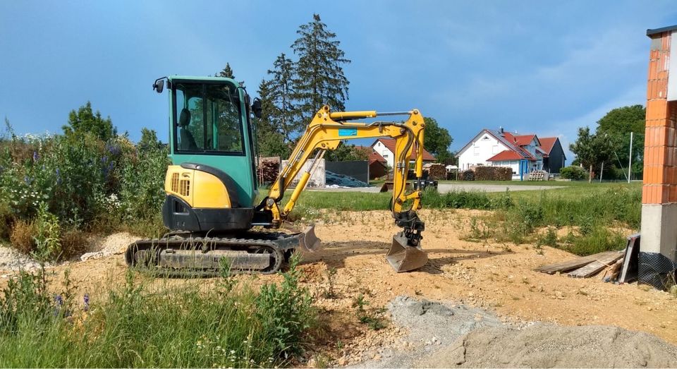 Yanmar Minibagger 2,7t mieten in Beilngries