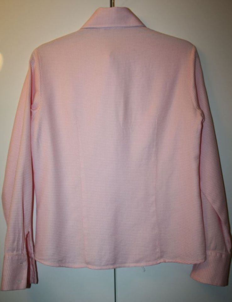 Jake's Damen Bluse rosé weiß kariert 36 S rosa Damenbluse Hemd in Mülheim (Ruhr)