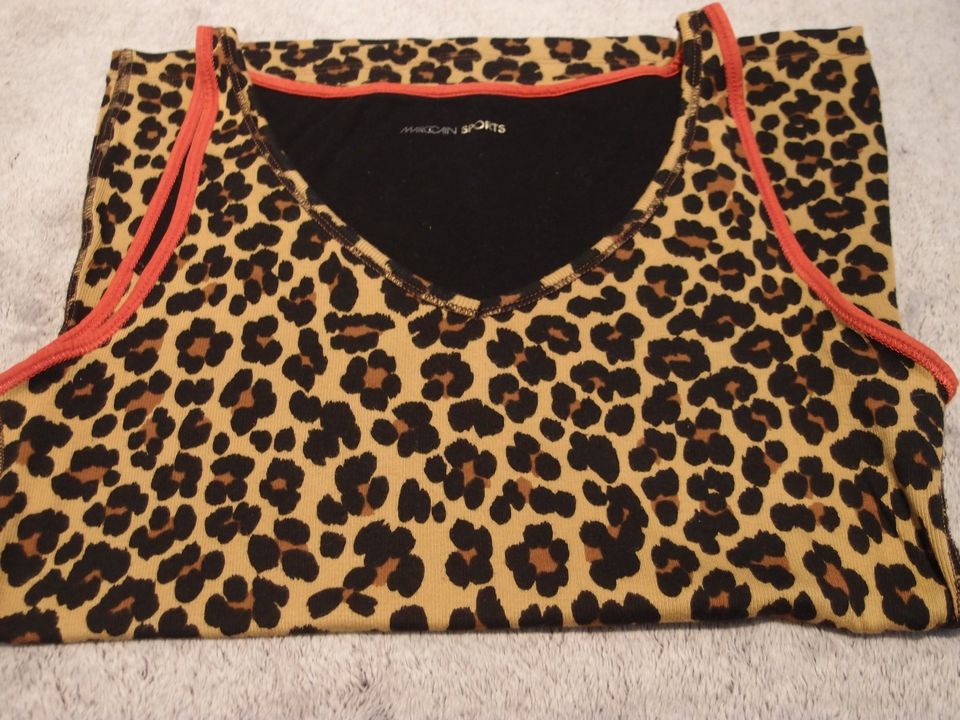 Leopard MARC CAIN  Top Shirt  Leo Print Größe N2 / 36 in Bietigheim-Bissingen