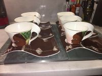 VILLEROY & BOCH - 6x Café au lait Tassen- New Wave Wandsbek - Hamburg Volksdorf Vorschau