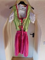 Dirndl grün rosa Hessen - Linsengericht Vorschau