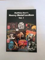 Buch Heavy Metal Lexikon Vol.1 Matthias Herr 1989 Nordrhein-Westfalen - Beckum Vorschau