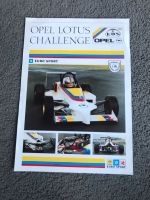 Opel Lotus Challenge , GM Euro Sport, Flyer, Prospektblatt Hessen - Haiger Vorschau