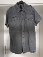 Schwarzes Jeanslook Denim Hemd von edc by Esprit Kurzarm Größe S Bayern - Augsburg Vorschau