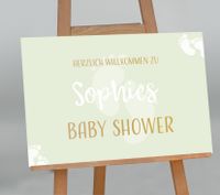 Willkommensschild Babyparty / Baby Shower / Babyshower 60x40 cm Hessen - Niedernhausen Vorschau