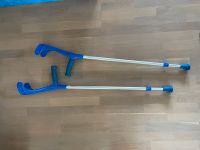 Krücken blau erwachsene Unterarmgehstützen Gehhilfen weiche Griff Nordrhein-Westfalen - Sankt Augustin Vorschau