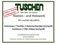 Schreiner, Tischler, Holzmechaniker, CNC-Fräser (m/w/d) Nordrhein-Westfalen - Warburg Vorschau