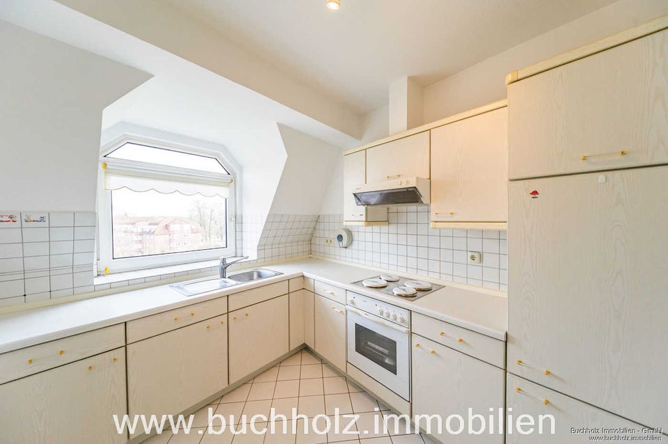 Buchholz - Zentral gelegenes, seniorengerechtes Domizil mit Aufzug, Dachterrasse und Tiefgarage in Buchholz in der Nordheide