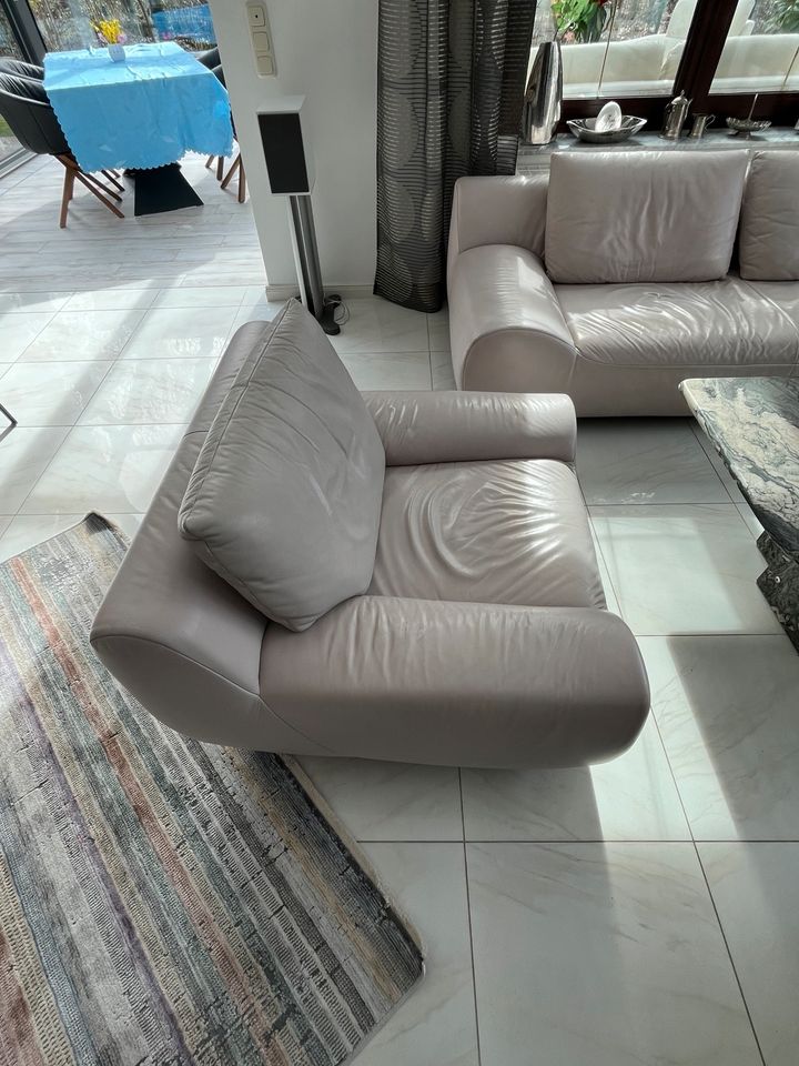 Leder Couch/Sofa in Markkleeberg