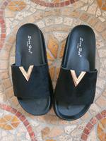 ⚜️ Schlappe Pantolette V Italy schwarz Gr. 35 36 NEU ⚜️ Brandenburg - Drebkau Vorschau