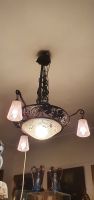 Deckenlampe Art Nouveau Muller Freres Luneville signiert Berlin - Charlottenburg Vorschau