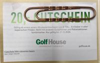 Golfhouse Gutschein 20€ mindesteinkauf 100€ Bayern - Schwaig Vorschau