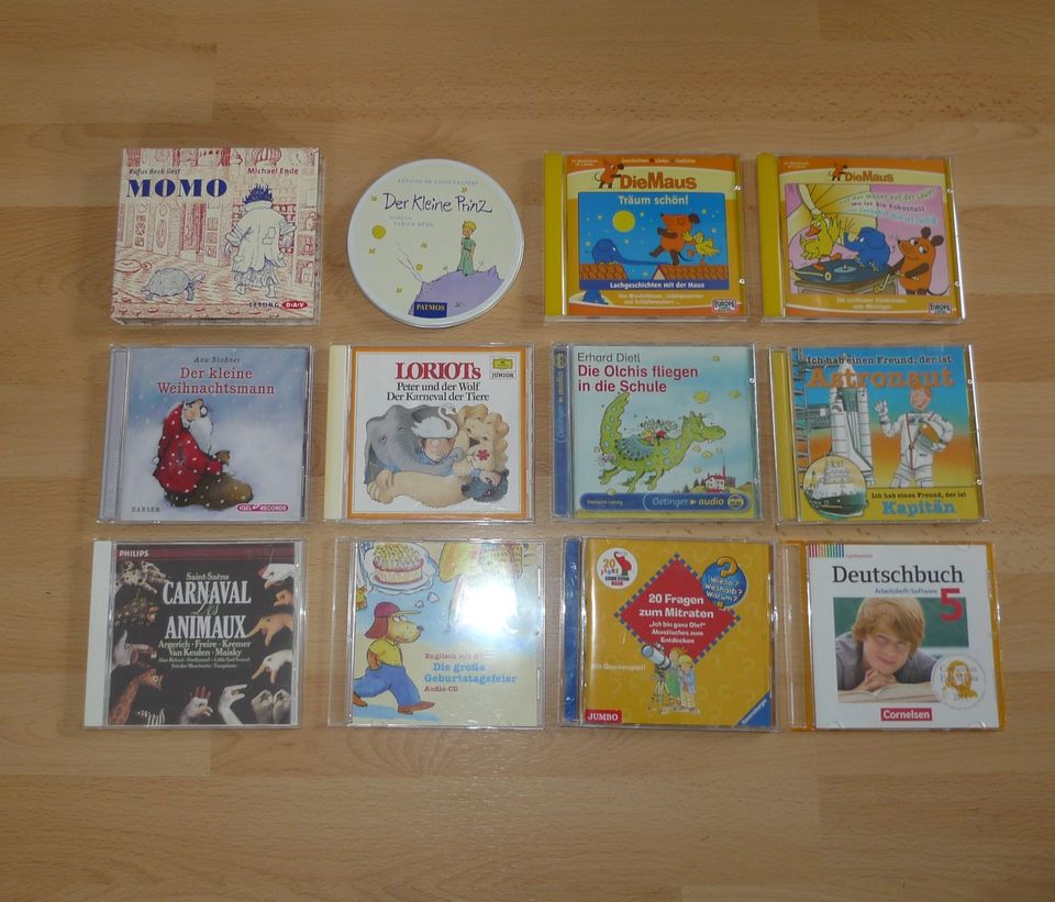 Diverse Hörspiel CDs Kinder, Momo, die Maus, kleine Prinz, Olchis in Herford
