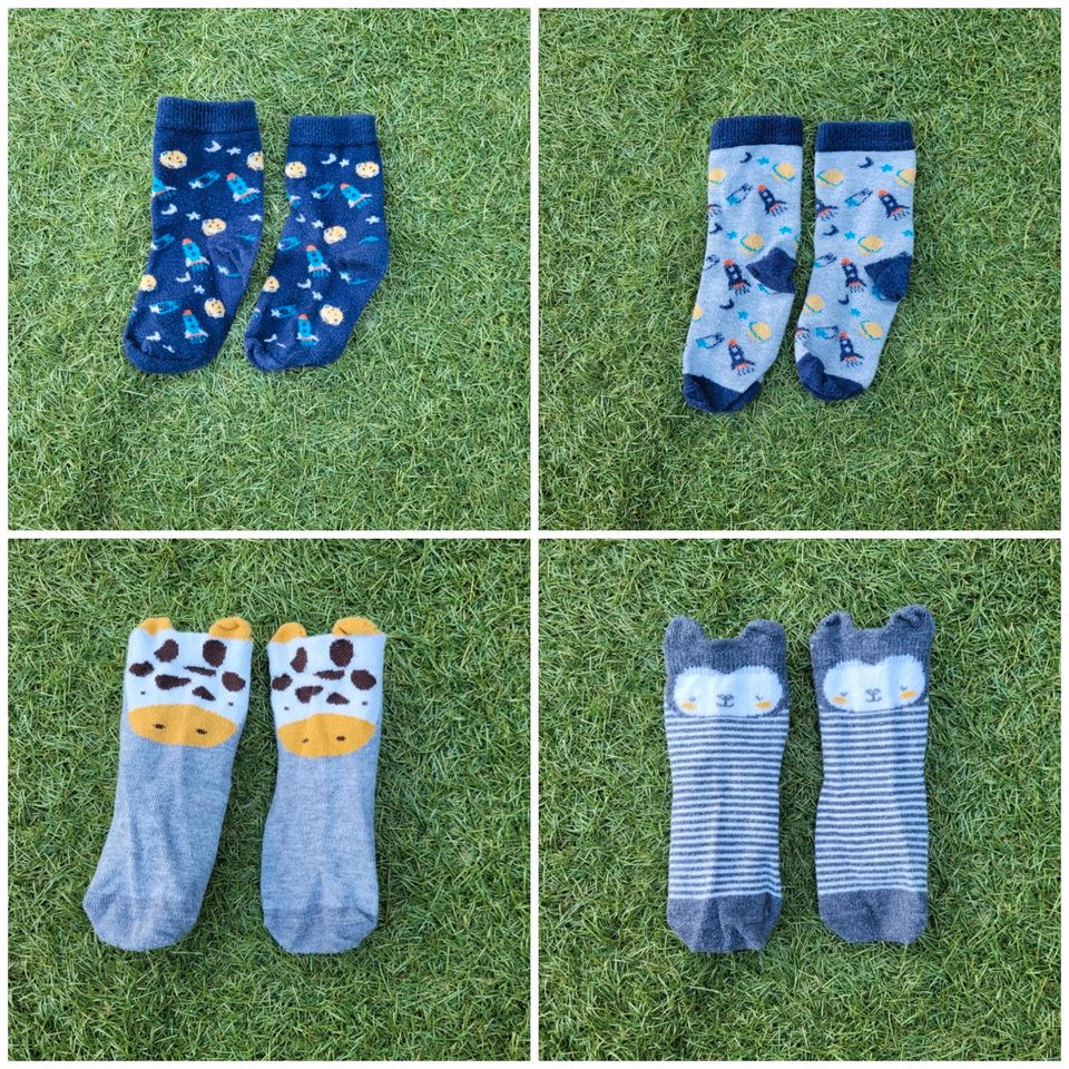 12 Kindersocken ♡ 19/22 ♡ Set 1 ♡ versandkostenfrei in Rödermark