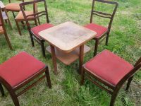 Sitzgruppe antik 4 Stühle 1 Tisch ultra Thüringen - Wollersleben Vorschau