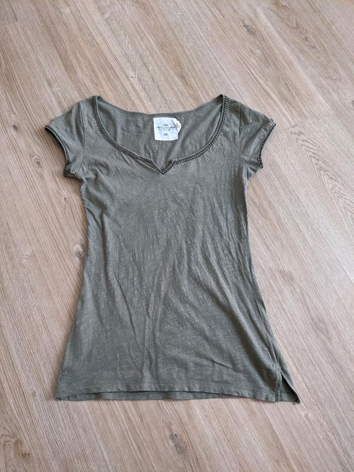 Shirt Khaki H&M in Olsberg