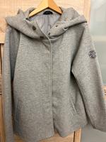 Jacke - Sweatstoff - grau - Gina Fashion Gr. 44 - mit Kapuze Bayern - Goldbach Vorschau
