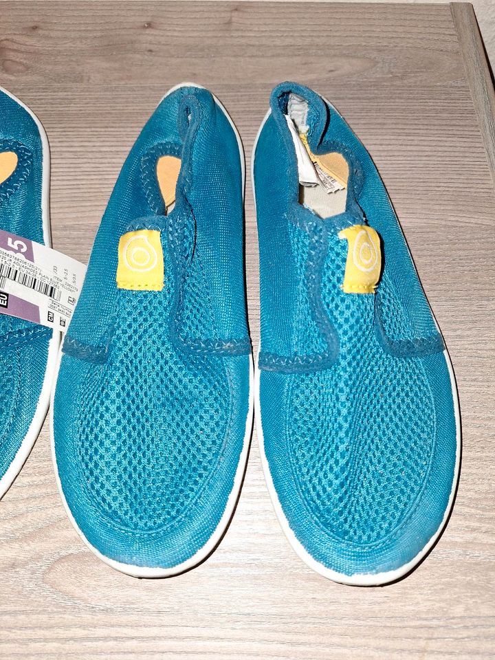 2 Badeschuhe Aquaschuhe Aquashoes Strand Gr 34/35 *Zwillinge* in Linkenheim-Hochstetten