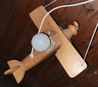 Lampe Holz Hubschrauber, Flugzeug, Kinderzimmer, Deko, Basteln... Nordrhein-Westfalen - Gütersloh Vorschau