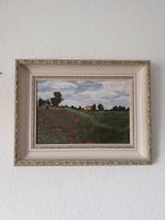 Claude Monets Mohnblumenfeld gerahmt Acrylbild Gemälde Kunstwerk Kr. Dachau - Odelzhausen Vorschau