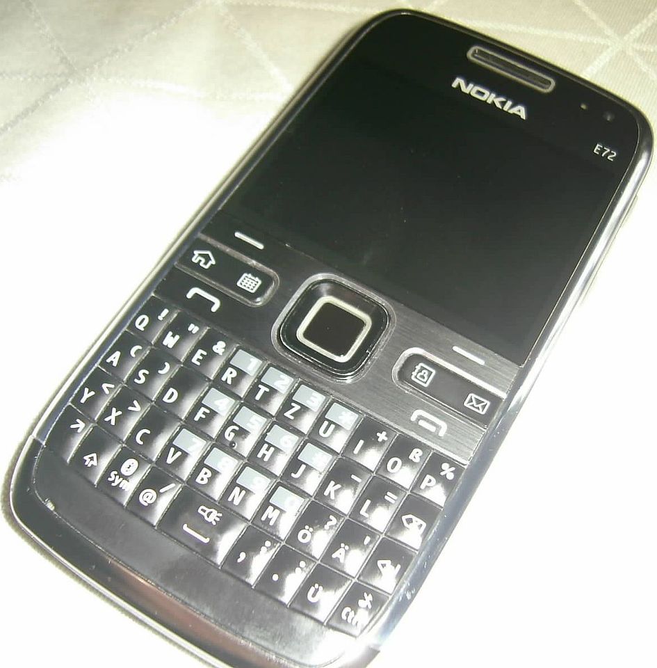 Business-Handy/Smartphone NOKIA E72, Black Edition, SIM-Lock frei in Moers