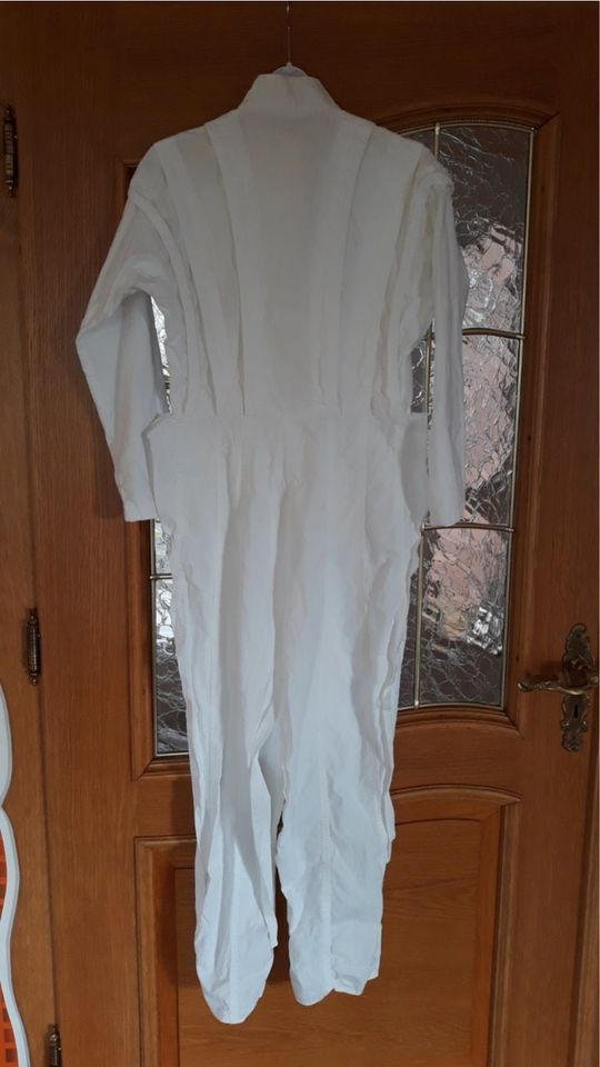 Verkaufe weißer Overall / Jumpsuit Gr. 38 in Allagen