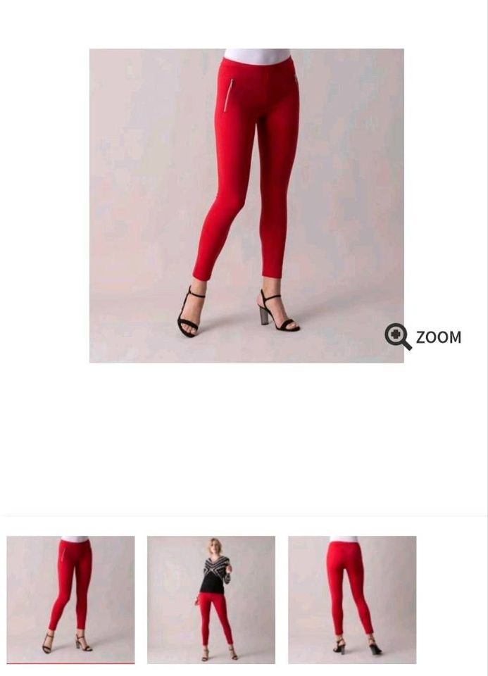 MILANO Design 'Canzo' Leggings, rot in Berlin