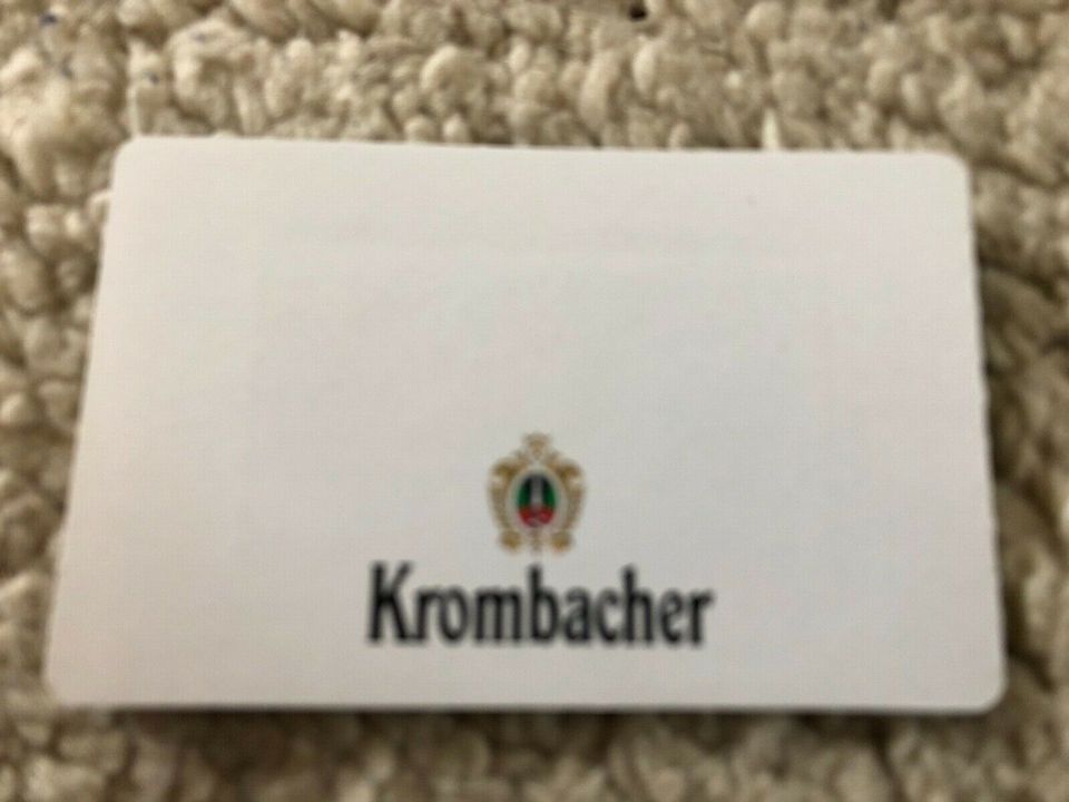 Briefmarke Krombacher Bier 70 Cent Deutsches Reinheitsgebot in Laer