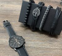 ❌❌ Armbanduhr mit 4 Armbänder Geschenkebox ❌❌ Quarzuhr 40mm ❌❌ Schleswig-Holstein - Bordesholm Vorschau