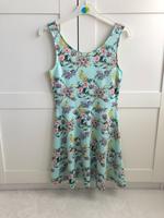Kleid Sommerkleid Print Türkis Blumen Berlin - Spandau Vorschau