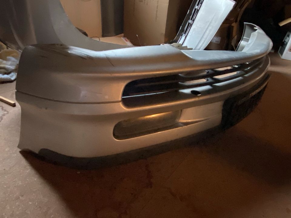 BMW E46 Limousine Stoßstange vorne Silber VorMopf in Jettingen-Scheppach