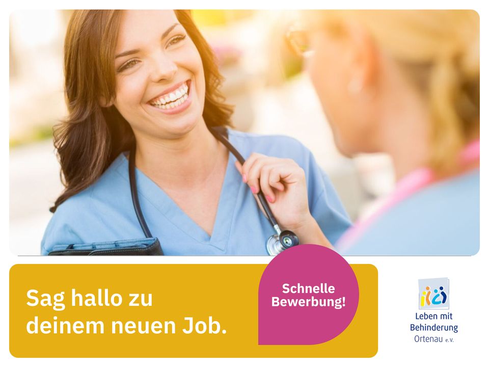 Ausbildung Pflegefachfrau (m/w/d) (Leben mit Behinderung Ortenau) in Offenburg Arzthelferin Altenpflegerin  Altenpfleger Krankenpfleger in Offenburg