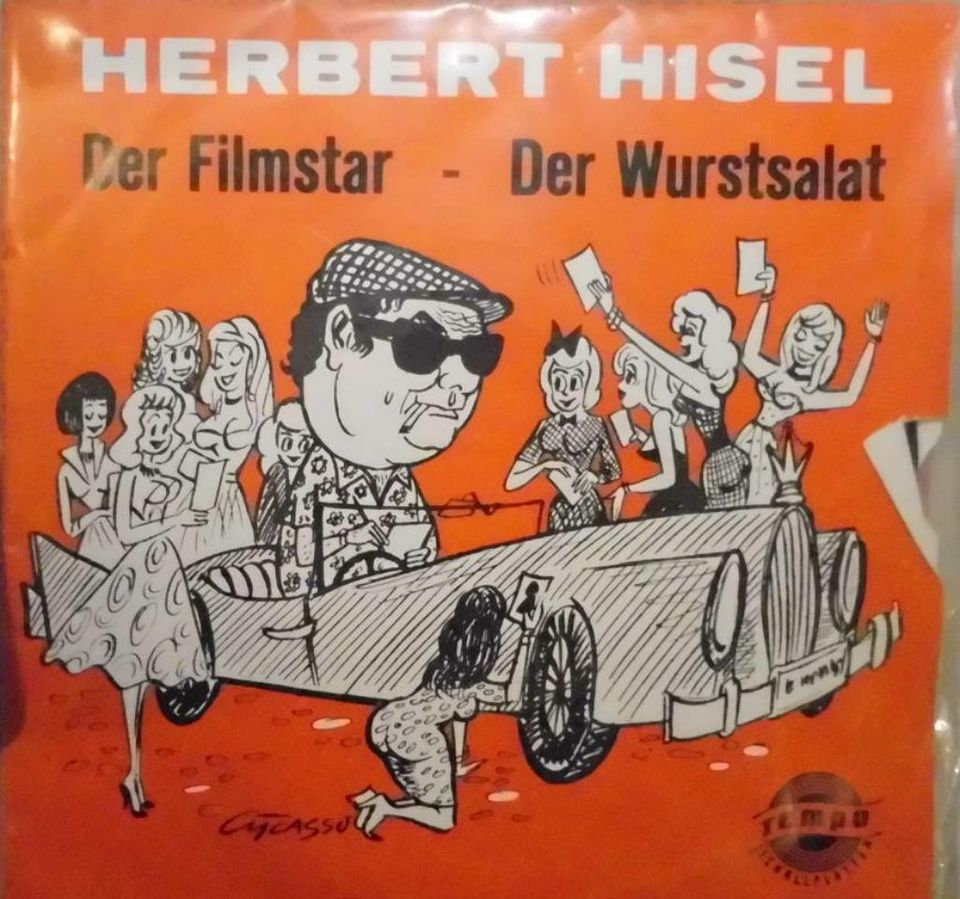 5 Schallplatten Herbert Hisel in Stelle