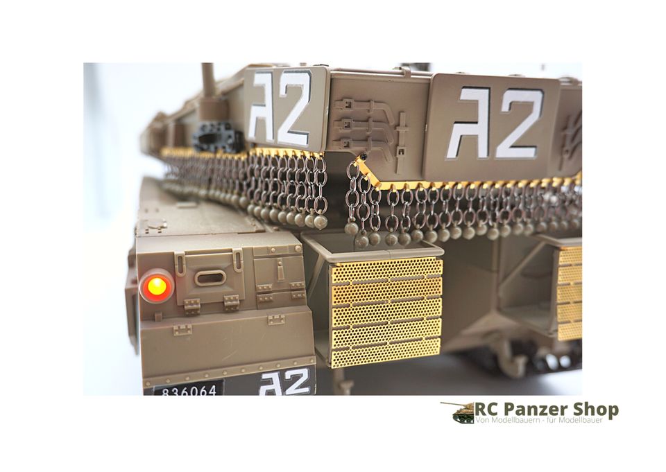 RC Panzer Merkava MK IV 3958 1:16 2,4 V7 Heng Long Metallgetriebe in Dachau