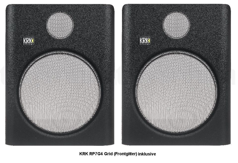 2x KRK RoKit RP7 G4_Studio Monitor Box_PAAR 290 W aktiv_GRID*_NEU in Frammersbach